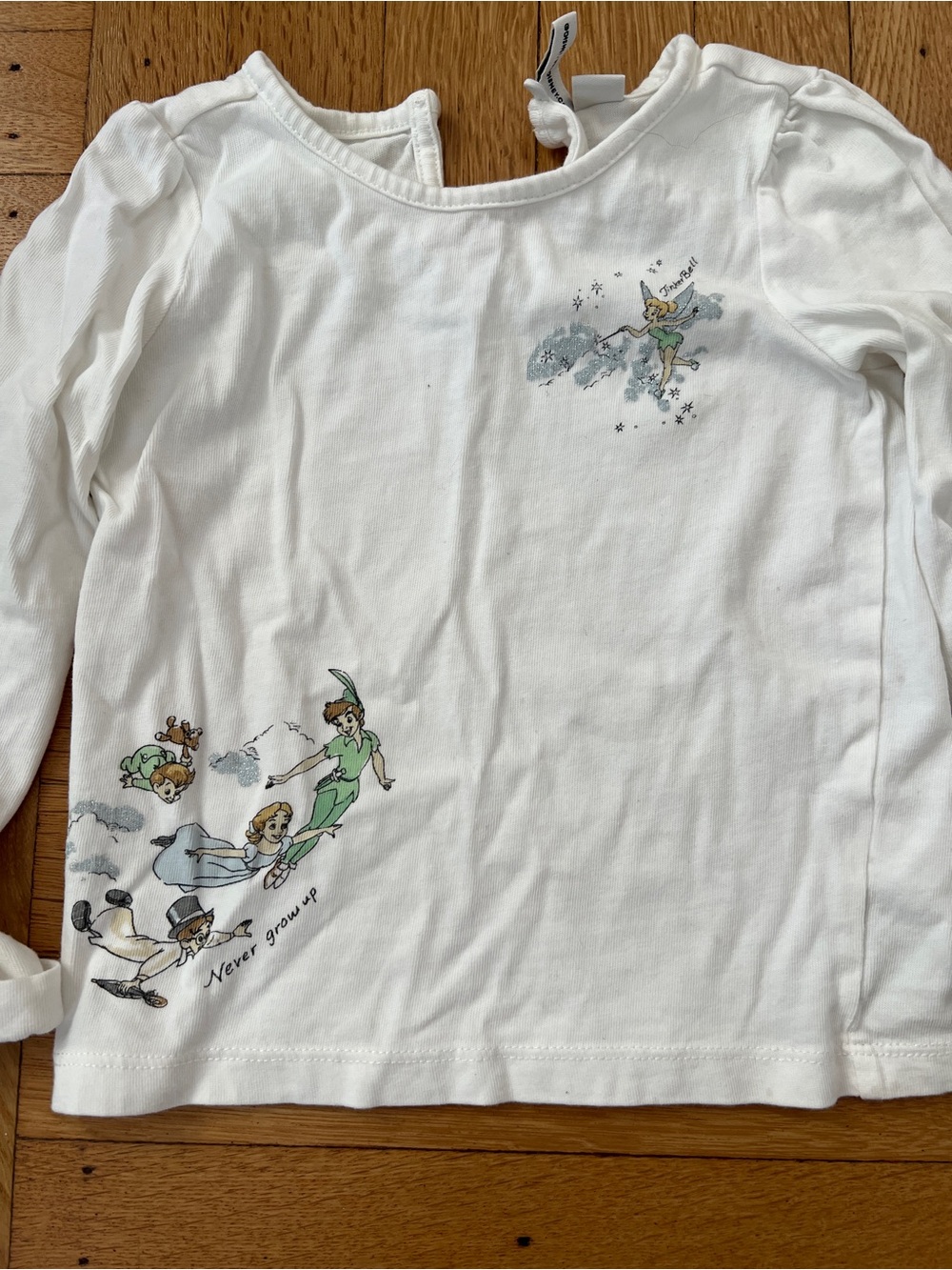 Janie & Jack x Disney Tinker Bell Long Sleeve Shirt and Legging Set - Picture 2 of 3